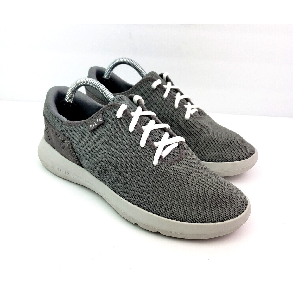 Kizik Madrid Womens Size 6.5 Gray Eco Knit Hands Free Casual Sneaker Shoes